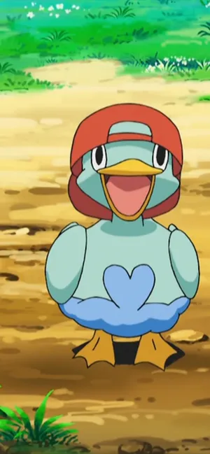 Ducklett Wearing A Red Hat Wallpaper