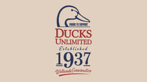 Ducks Unlimited Heritage Logo Wallpaper
