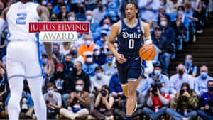 Duke Wendell Moore Nominated For Julius Erving Award Wallpaper