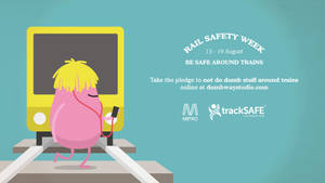 Dumb Ways To Die On The Rail Wallpaper