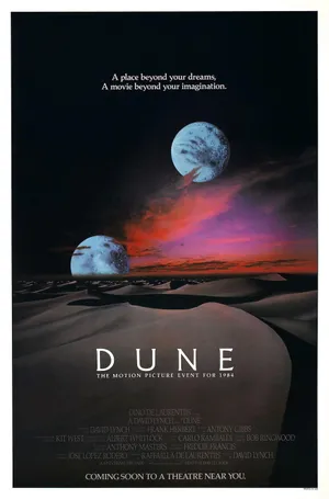 Dune Movie Cinema Promotional Poster Wallpaper