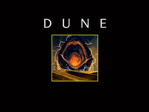 Dune Movie Minimal Logo Art Wallpaper