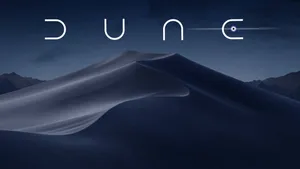 Dune Movie Sand Dunes Nighttime Wallpaper