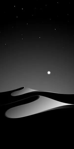 Dunes Black And Grey Iphone Wallpaper