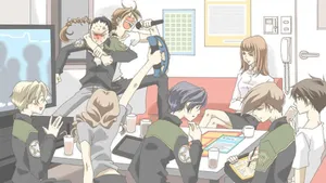 Duo Maxwell - A Gundam Pilot In Action Wallpaper