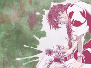 Duo Maxwell - The God Of Death In Action Wallpaper