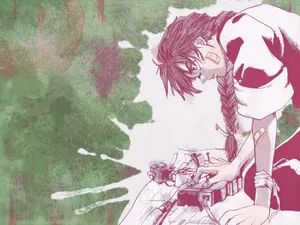 Duo Maxwell - The God Of Death In Action Wallpaper