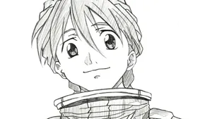 Duo Maxwell, The God Of Death In His Gundam Deathscythe Wallpaper