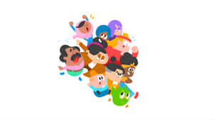Duolingo Characters United Wallpaper