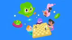 Duolingo Chess Challenge Wallpaper