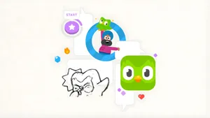 Duolingo Language Learning Journey Wallpaper