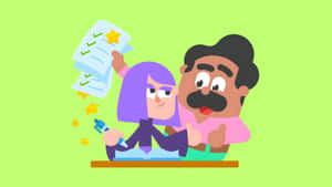 Duolingo Language Learning Success Wallpaper