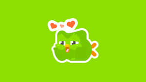 Duolingo Love Emoji Wallpaper