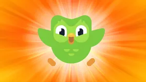 Duolingo Owl Mascot Wallpaper