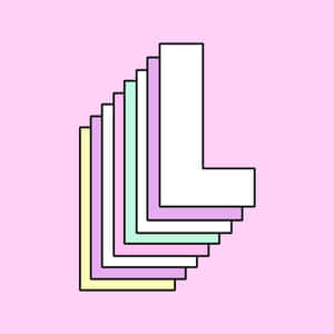 Duplicitous L Shapes Wallpaper