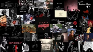 Duplicitous People Aesthetic Desktop Wallpaper