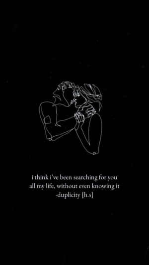 Duplicitous Quote Phone Wallpaper