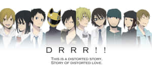 Durarara Anime Character Lineup Wallpaper