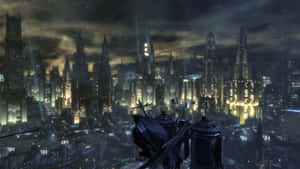 Dusk In Gotham City Wallpaper