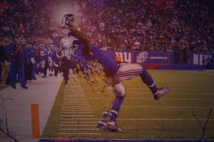 Dusted New York Giants Wallpaper