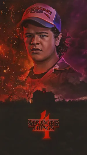 Dustin Stranger Things 4 Poster Wallpaper