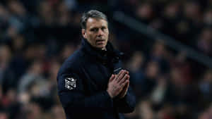 Dutch Football Manager Marco Van Basten Wallpaper