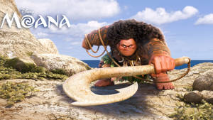 Dwayne Johnson Disney Moana Maui Wallpaper