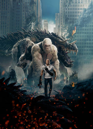 Dwayne Johnson Rampage Wallpaper