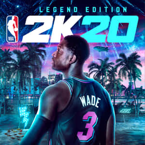 Dwayne Wade Nba2k20 Wallpaper