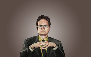 Dwight Schrute, Loyal Assistant Regional Manager At Dunder Mifflin Wallpaper