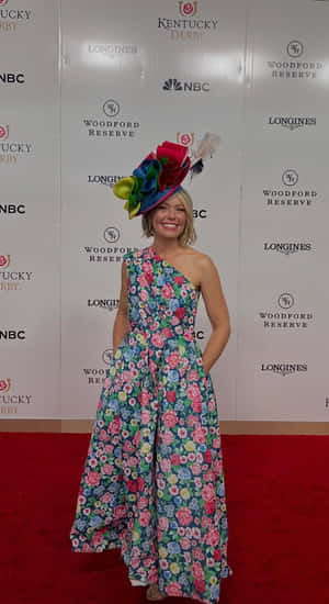 Dylan Dreyer Kentucky Derby Style Wallpaper