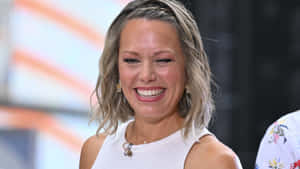 Dylan Dreyer Smiling Brightly Wallpaper