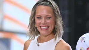 Dylan Dreyer Smiling Brightly Wallpaper