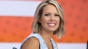 Dylan Dreyer Smiling Outdoors Wallpaper
