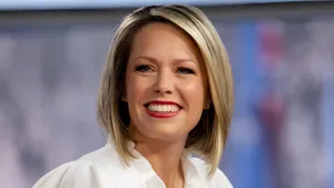 Dylan Dreyer Smiling Portrait Wallpaper