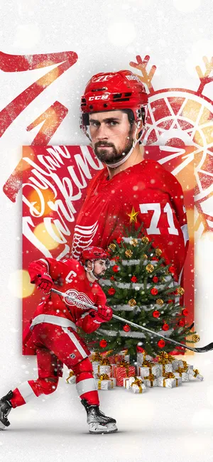 Dylan Larkin Of Detroit Red Wings Wallpaper