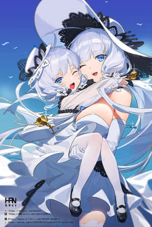 Dynamic Anime Azur Lane Mother & Child Wallpaper