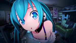 Dynamic Anime Hatsune Miku Wallpaper