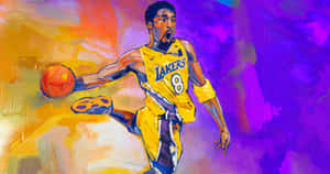 Dynamic Basketball Player Artwork Wallpaper