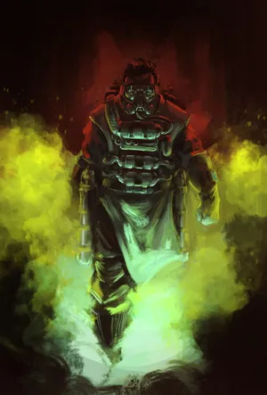 Dynamic Battle In Apex Legends Fan Art Wallpaper