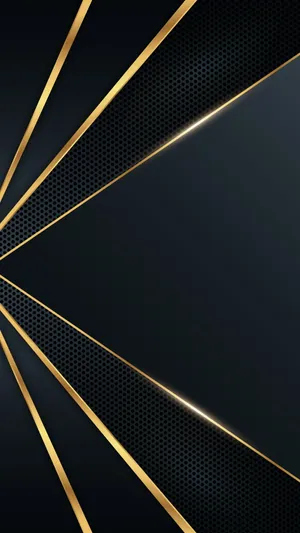 Dynamic Black And Gold Iphone Wallpaper