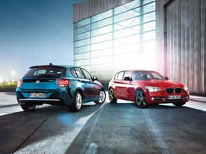 Dynamic Bmw 1 Series In Motion Wallpaper