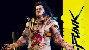 Dynamic Cyberpunk 2077 Characters In Action Wallpaper