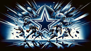 Dynamic Dallas Cowboys Artwork Wallpaper