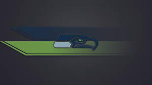 Dynamic Display Of Seahawks Spirit Wallpaper