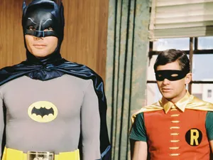 Dynamic Duo: Batman And Robin In Action Wallpaper