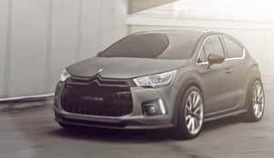 Dynamic Elegance - Citroen Ds4 On Road Wallpaper