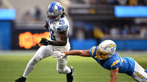 Dynamic Football Action Run Wallpaper