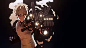 Dynamic Genos Portrait Wallpaper