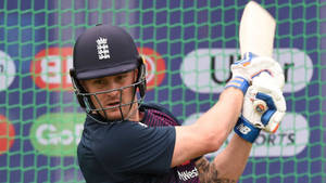 Dynamic Jason Roy In Action Wallpaper